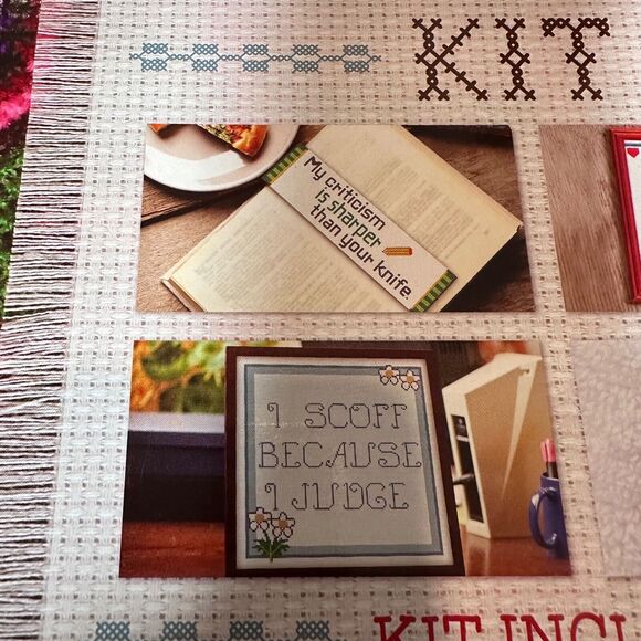 Snarky Cross Stitch Box Kit Gift Set 14 Patterns Projects Instructions New - Picture 3 of 5